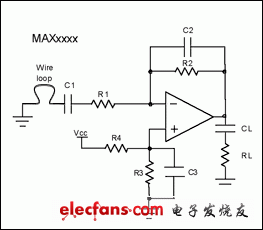 图A. RF噪声抑制能力测量电路