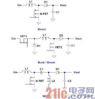 各种升压电源