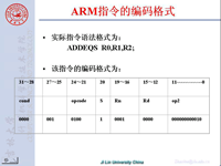 《嵌入式微处理器原理及应用》 第13讲 第三章 ARM寻址方式与指令系统<font style='color:red;'>4</font>