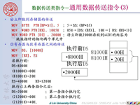 吉林大学《微机原理及汇编语言》10 第二章 8080指令系统5