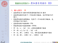 吉林大学《微机原理及汇编语言》11 第二章 8080指令系统6