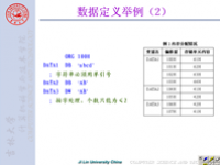 吉林大学《微机原理及汇编语言》21 第三章 汇编语言程序设计3