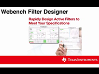 WEBENCH<font style='color:red;'>滤波</font>器：数分钟内完成有源<font style='color:red;'>滤波</font>器的设计