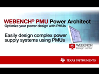 <font style='color:red;'>web</font>ENCH PMU Power Architect-使用PMU优化您的电源设计