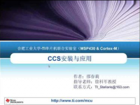 CCS<font style='color:red;'>安装</font>与应用——EK-LM3S8962系列实验教学