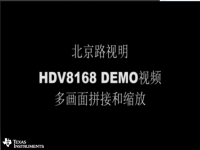 北京路视明HDV8168 demo视频 多画面拼接和缩放