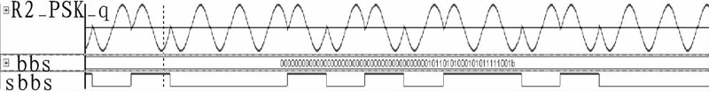  2-PSK信号字调制信号 