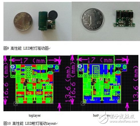 高性能LED射灯驱动图及layout设计