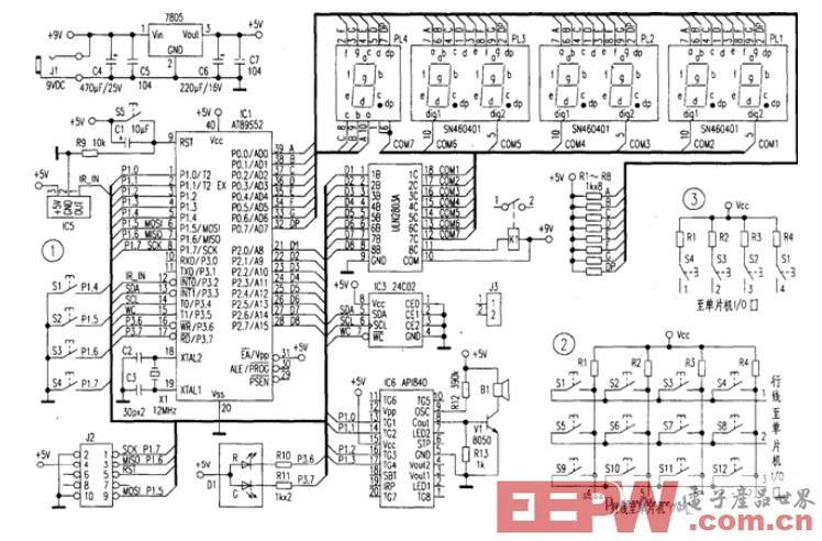 基于ATF89S52的单片机硬件电路设计