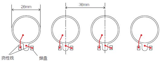 图1：PCB布局及开孔。