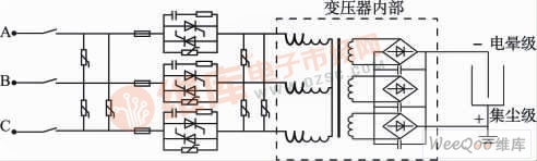  三相电源主电路原理图