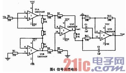 图4 信号调理电路