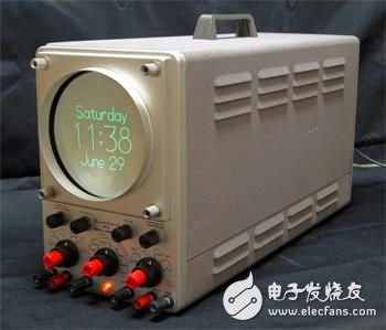 通过週整Lissajous曲线,可在示波器时钟上显示数字、字母、直线与圆圈。(