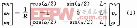 基于FPGA技术的全方位移动机器人运动控制系统的方案设计