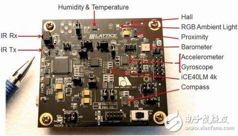 iCE40LM传感器子卡