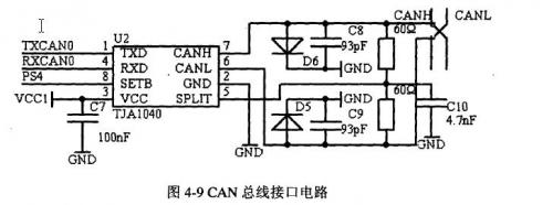 CAN总线接口电路