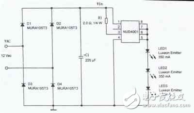 各种LED驱动电子电路设计组合