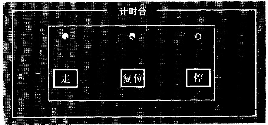 图4 计时台面板图