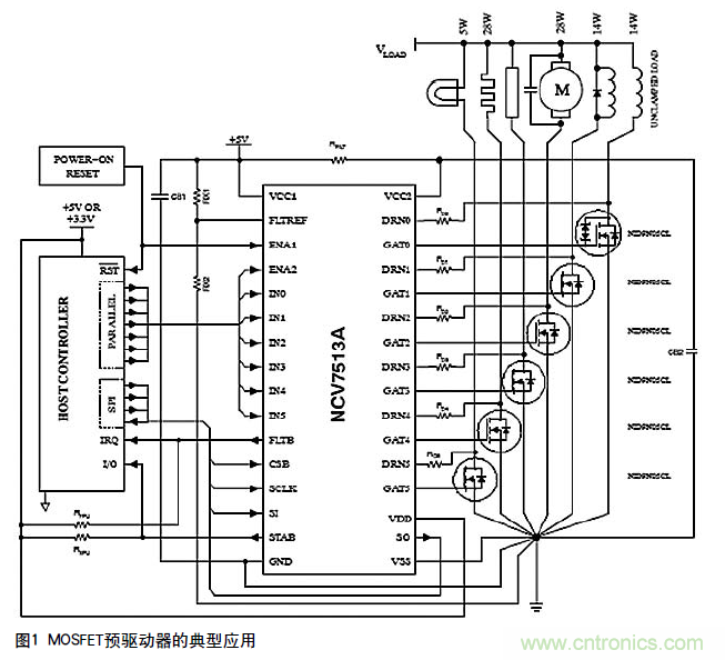 工程师分享：新型预驱动器和MOSFET控制功率负载的解决方案