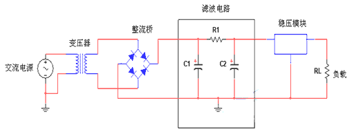 主电路组成示意图