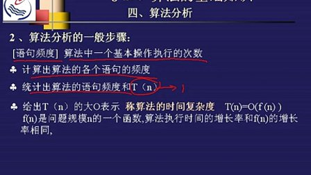 石油大学数据结构第五节 算法的基础知识