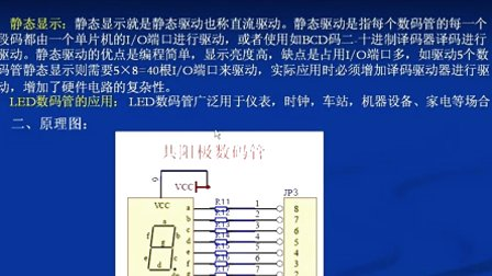 51单片机教程-8.静态数码管实验