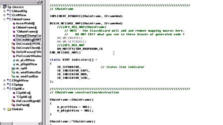 VC++就业培训宝典之MFC视频教程第十四章菜单和控制栏（14-4）