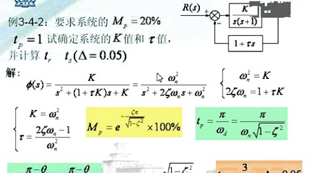 哈工大自动控制原理第10讲 控制系统的时域分析
