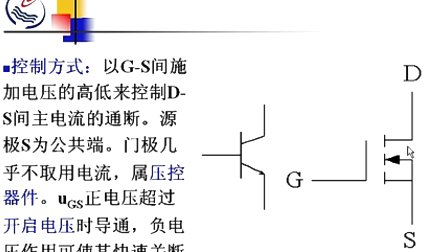 石油大学电力电子技术 第七章第三节 电力场效应晶体管