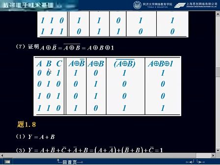 同济大学数字电子技术21