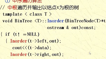 吉林大学数据结构第六章树第四节