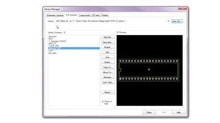 新加坡理工大学DesignSparkPCB教程（二）Create Components