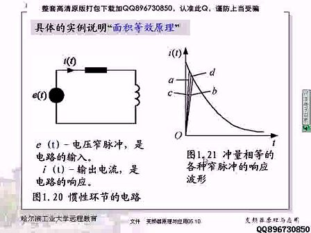 变频器原理与应用05 哈工大 李久胜
