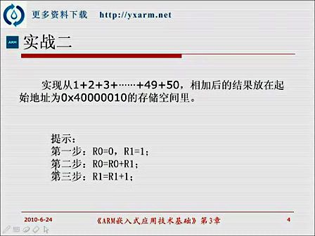 第 7讲ARM指令实战—专辑：《ARM》