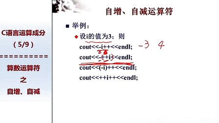 北京大学程序设计实习12 - 5-自增自减运算