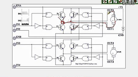 机器人小车视频教程21机器人入门之二：PWM控制电动机正反转和调速的原理