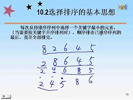 东南大学C＋＋程序设计70 插入排序的基本思想