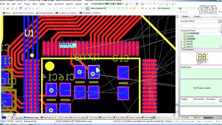 飞控板PCB设计过程（加速十倍效果）