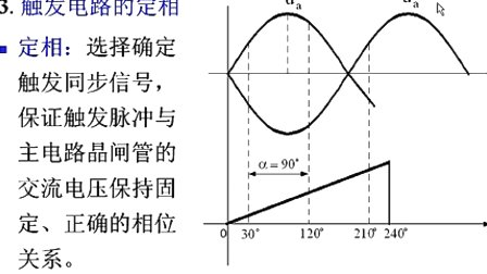 石油大学电力电子技术 第三章第四节 晶闸管的相控触发电路(二)