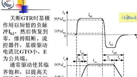 石油大学电力电子技术 第七章第二节 电力晶体管