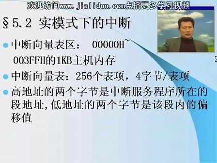 微机接口技术10—电子科技大学网络教育学院 主讲人：黄炜