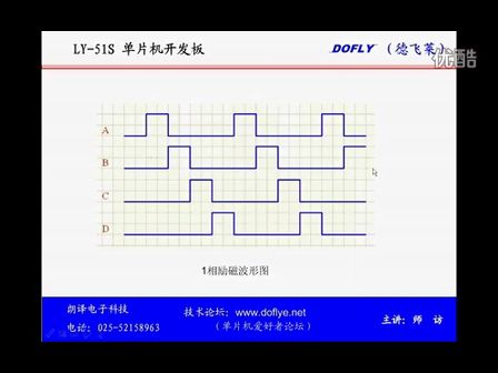 LY-51S单片机开发板25-步进电机