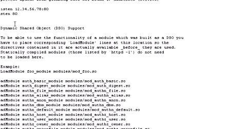 Linux教程15.3  配置Apache